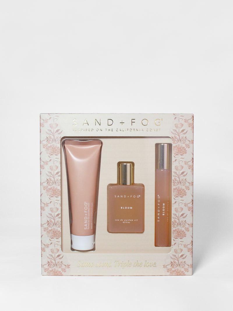 Hand Cream and Perfume Oil Roller Set - Bloom
