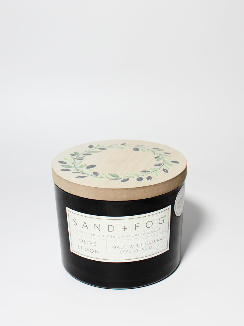 Olive Lemon 12 oz scented candle