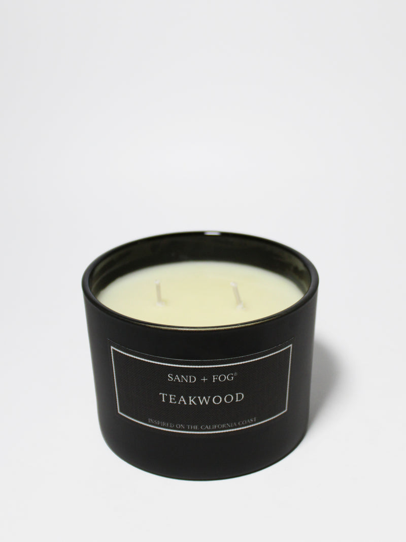 Teakwood 12 oz scented candle